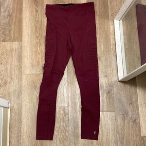 Smartwool Burgundy Leggings